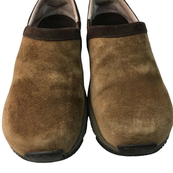 Comfort Slip On Shoes Mules Suede Air Cushion Clogs Soft Sole Size 7 u - Picture 4 of 10